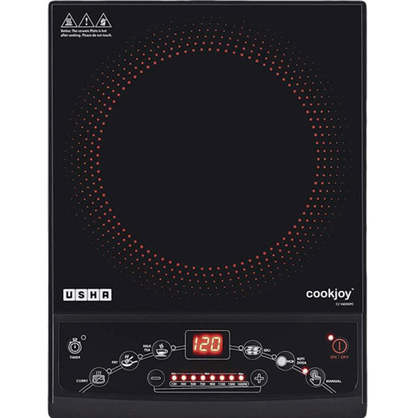 Usha 1600 watt Induction Cooktop - CJ 1600WPC