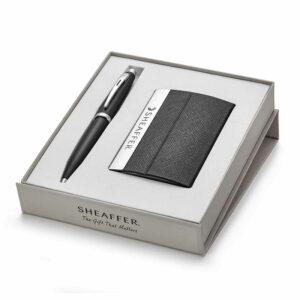 9317 Ballpoint Pen With Business Card Holder